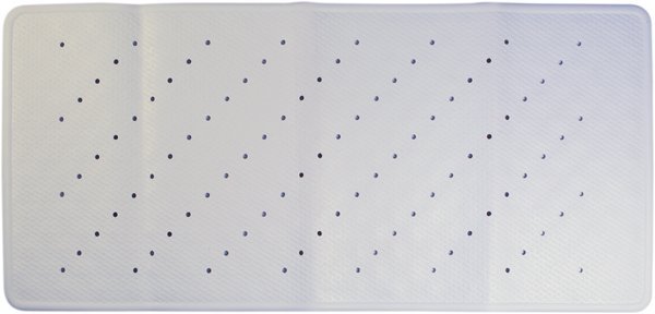 Anti-Slip Textured Bath Mat - White